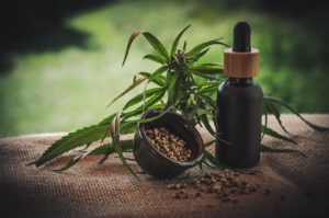cbd oil bottle