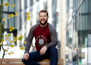 happy man